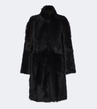 Nour Hammour Blaise shearling coat