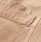 Universal Works - Baker Linen and Cotton-Blend Canvas Jacket - Sand