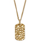 LAUD - Hammered 18-Karat Gold Necklace - Gold