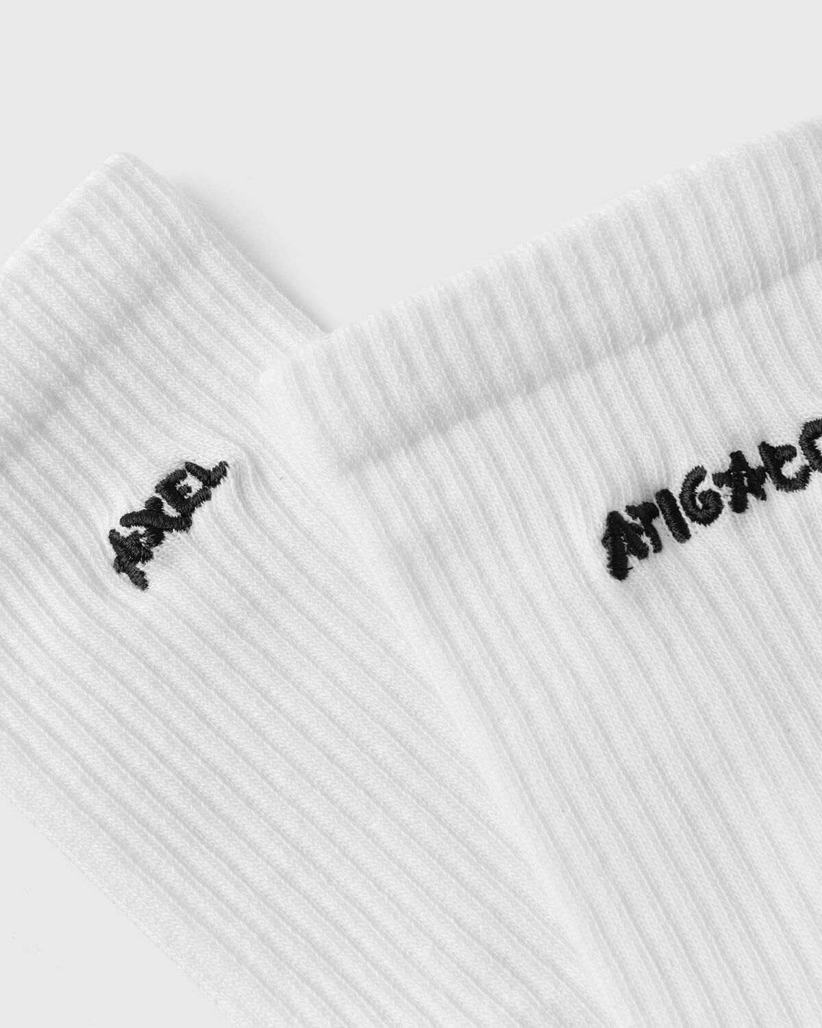 Axel Arigato Floral Logo Socks White Men