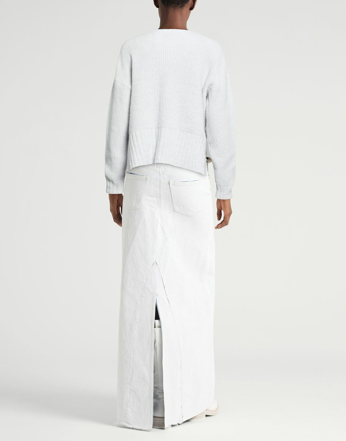 Manila Grace Womens Sweater Light in Grey