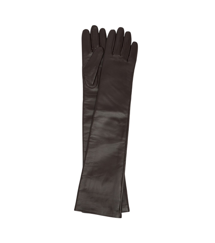 Photo: The Frankie Shop Veneto leather gloves