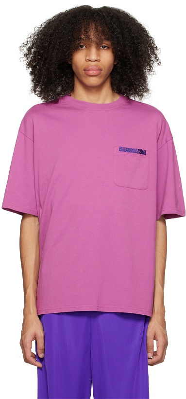 Photo: BLUEMARBLE Purple Pocket T-Shirt