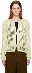TheOpen Product Beige Zip Sweater