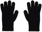 Vivienne Westwood Black Fluffy Gloves
