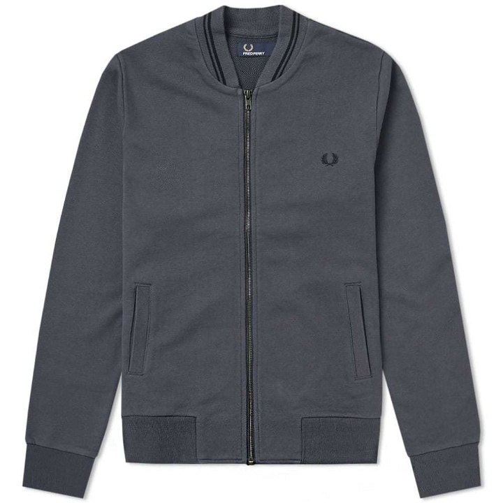 Photo: Fred Perry Bomber Neck Zip Sweat