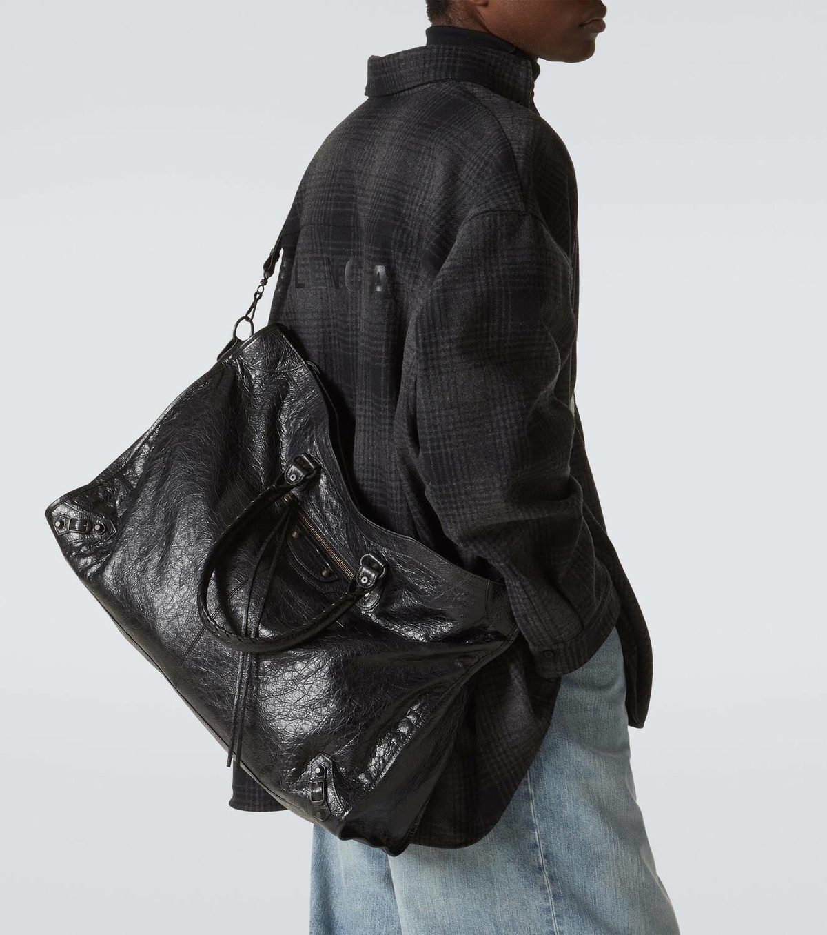 Balenciaga Le City leather shoulder bag Balenciaga