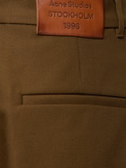 ACNE STUDIOS Plass Double Cotton Twill Pants