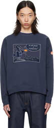 Moncler Genius Moncler x Gilga Farm Navy Cotton Sweatshirt