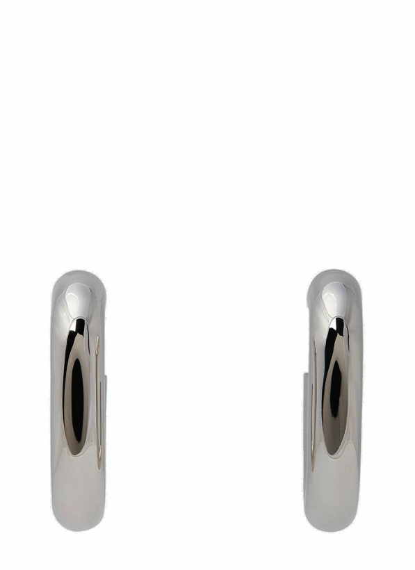 Photo: XL Link Hoop Earrings in Silver