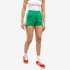 Adidas Women's 3 Stripe Short in Green