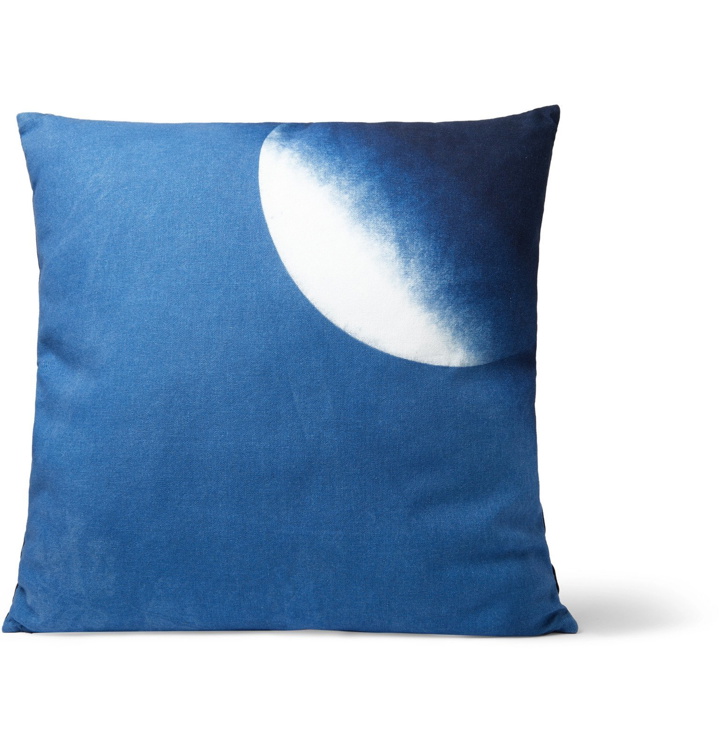 Photo: Blue Blue Japan - Indigo-Dyed Cotton Cushion - Blue