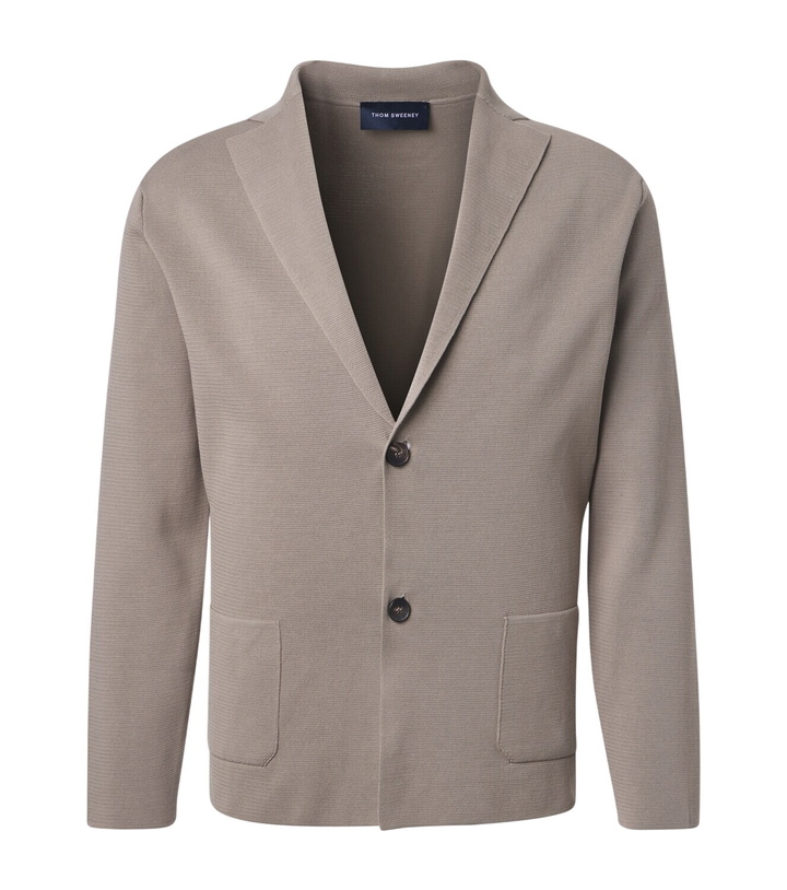 Photo: Thom Sweeney Cotton crêpe blazer