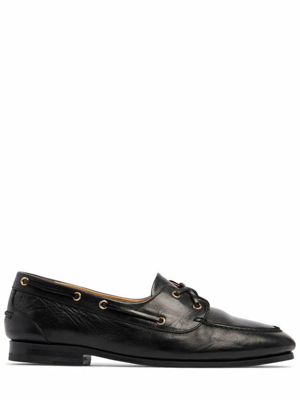 Photo: BALLY Pathy Lace-up Loafers