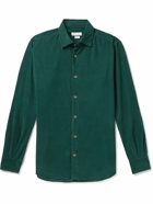 Incotex - Slim-Fit Cotton-Corduroy Shirt - Green
