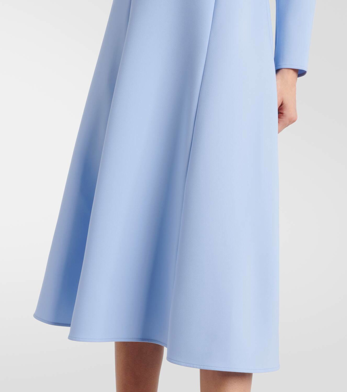 Carolina Herrera Bow-detail crpe midi dress Carolina Herrera