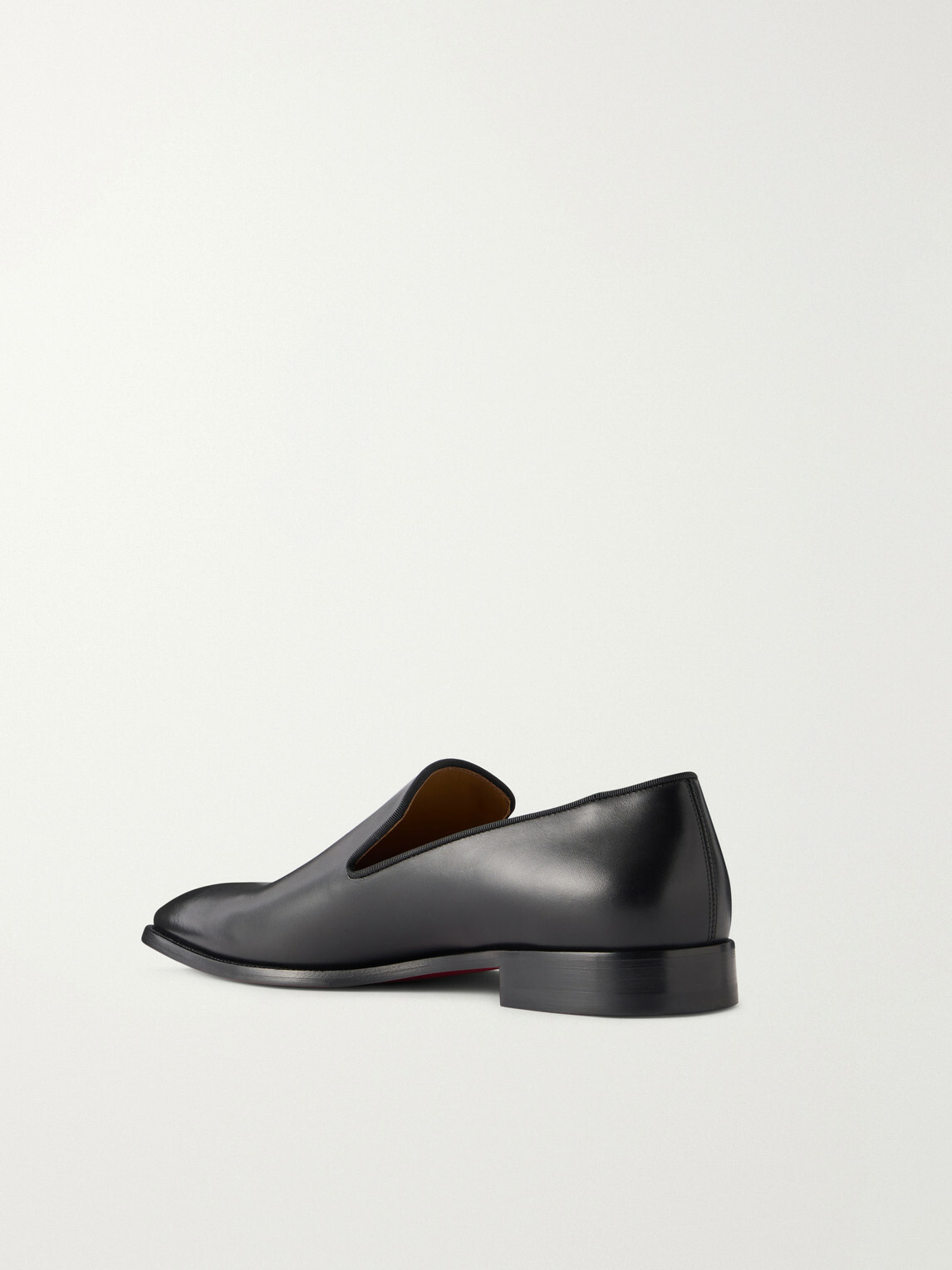 Christian Louboutin - Danny Leather Loafers - Black
