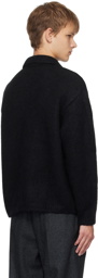 LE17SEPTEMBRE Black Spread Collar Cardigan