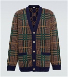 Gucci - Reversible wool-blend cardigan