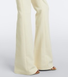 Safiyaa Alexa crêpe flared pants