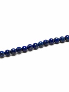 Mateo 14K Yellow Gold Lapis Beaded Bracelet