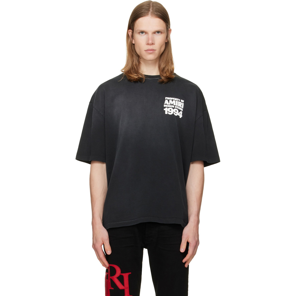 AMIRI: Black 'AMIRI 1994' Skate T-shirt | SSENSE