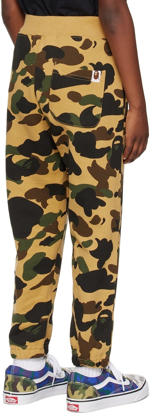 BAPE KIDS ロンパース イエロー カモフラ 80 BAPE KIDS ロンパース
