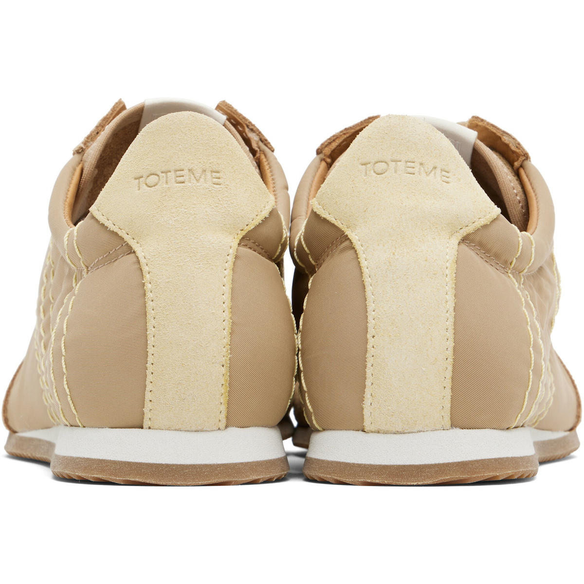 TOTEME Taupe Flex Sneakers
