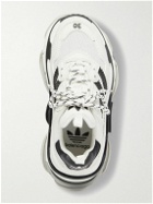 Balenciaga - adidas Triple S Leather and Mesh Sneakers - White