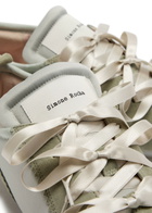 Simone Rocha Ballerina Grip Panelled Satin Sneakers Grey