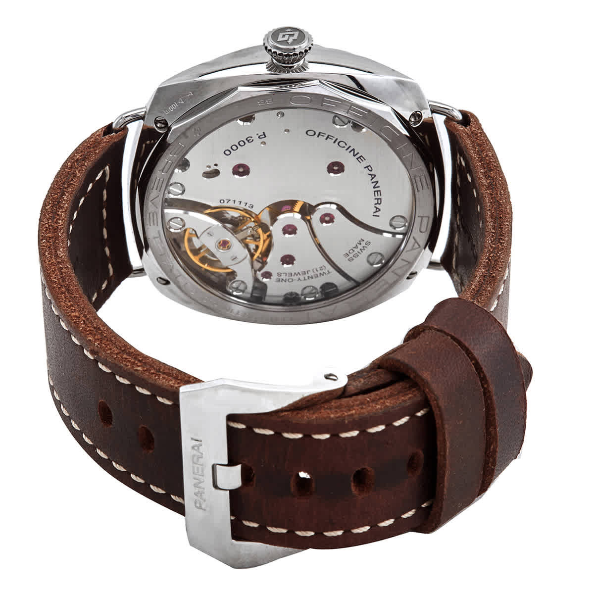 Panerai Radiomir Hand Wind Black Dial Mens Watch PAM00721