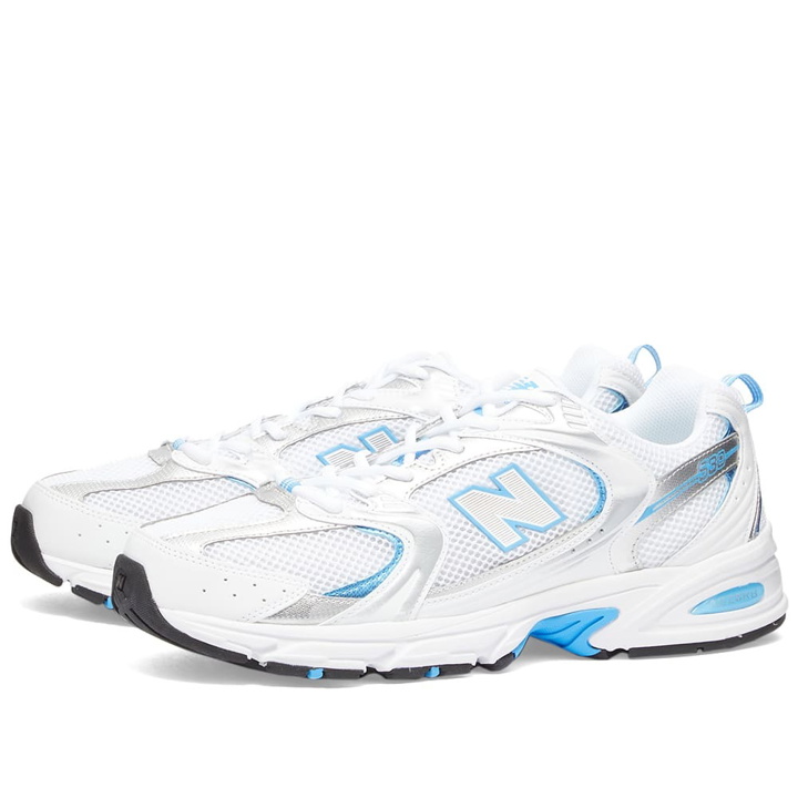 Photo: New Balance MR530DRW Sneakers in White/Blue