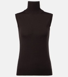 Sportmax Vertigo knitted virgin wool top