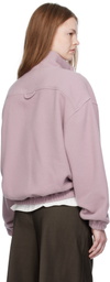 Rier Purple Fleece Sweater