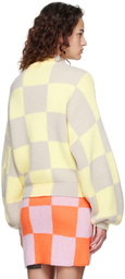 Stine Goya Yellow & Beige Adonis Sweater