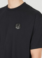Logo Patch T-Shirt in Black