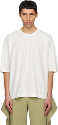 HOMME PLISSÉ ISSEY MIYAKE White Release-T Basic T-shirt