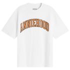 ANNIE HOOD Men's College Arch T-Shirt in White