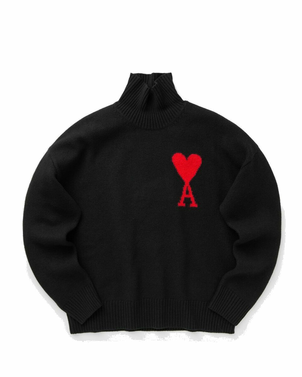 Photo: Ami Paris Pull Col Cheminee Ami De Coeur Multi - Mens - Pullovers