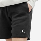Air Jordan Women's Brooklyn Fleece Shorts in Black