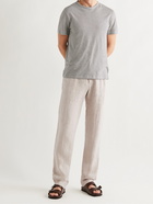 MASSIMO ALBA - Ionio 2 Linen Trousers - Neutrals