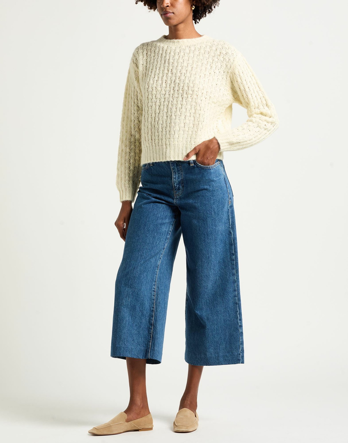 Peserico Womens Sweater Cream