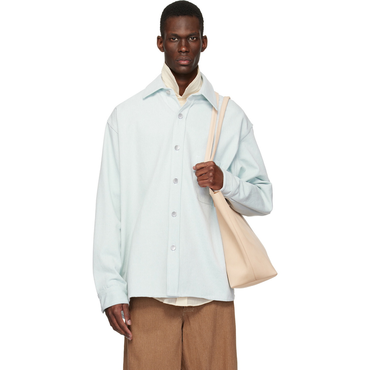 colbo Blue Big Denim Overshirt