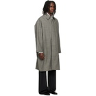 Fear of God Gray Mouline Wool Relaxed Trench Coat