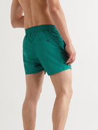 FRESCOBOL CARIOCA - Pepe Short-Length Printed Swim Shorts - Green