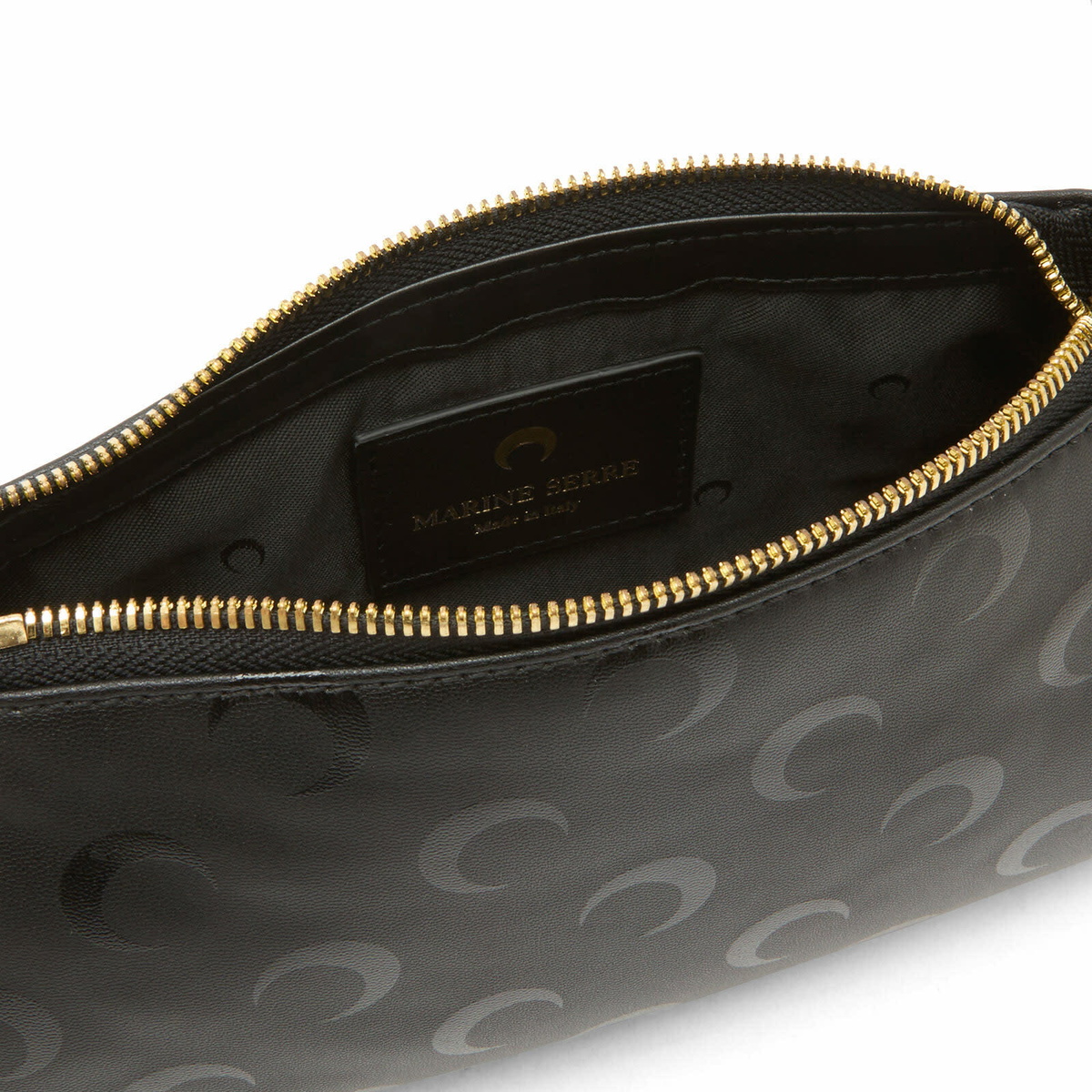 Marine Serre Women's Moon Canvas Bag in Black 