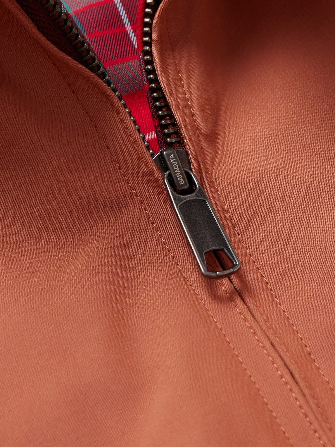 Baracuta - G9 Cotton-Blend Harrington Jacket - Brown