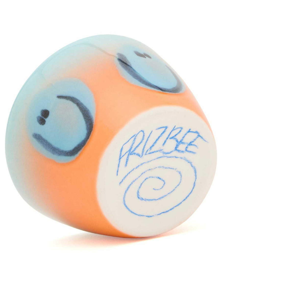 Frizbee Ceramics Super Cup Kawaii - 75ml in Water Orange Gradient Smile 