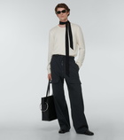 Dries Van Noten - High-rise cotton twill cargo pants