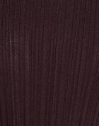 Agnona Womens Turtleneck Plum